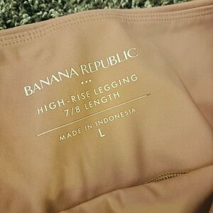 Banana Republic High-Rise Legging in Tan